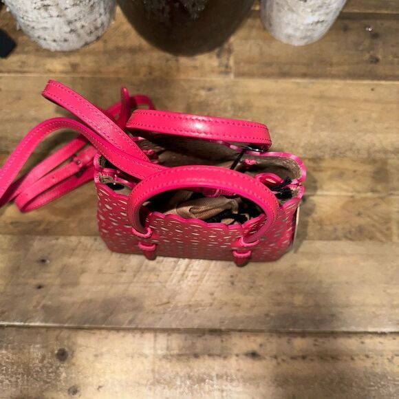 Alaia Cutout Mini Tote - Picture 3 of 6